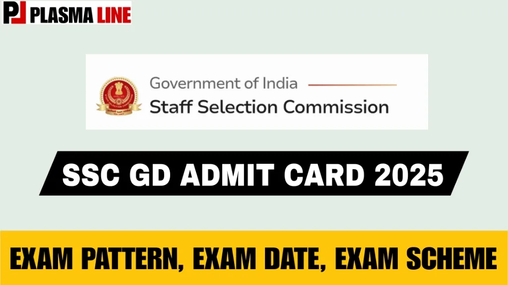 SSC GD Admit Card 2025