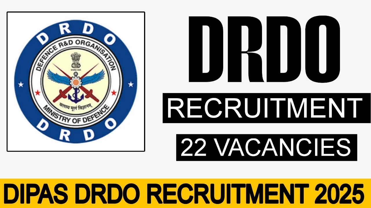 DIPAS DRDO Recruitment 2025
